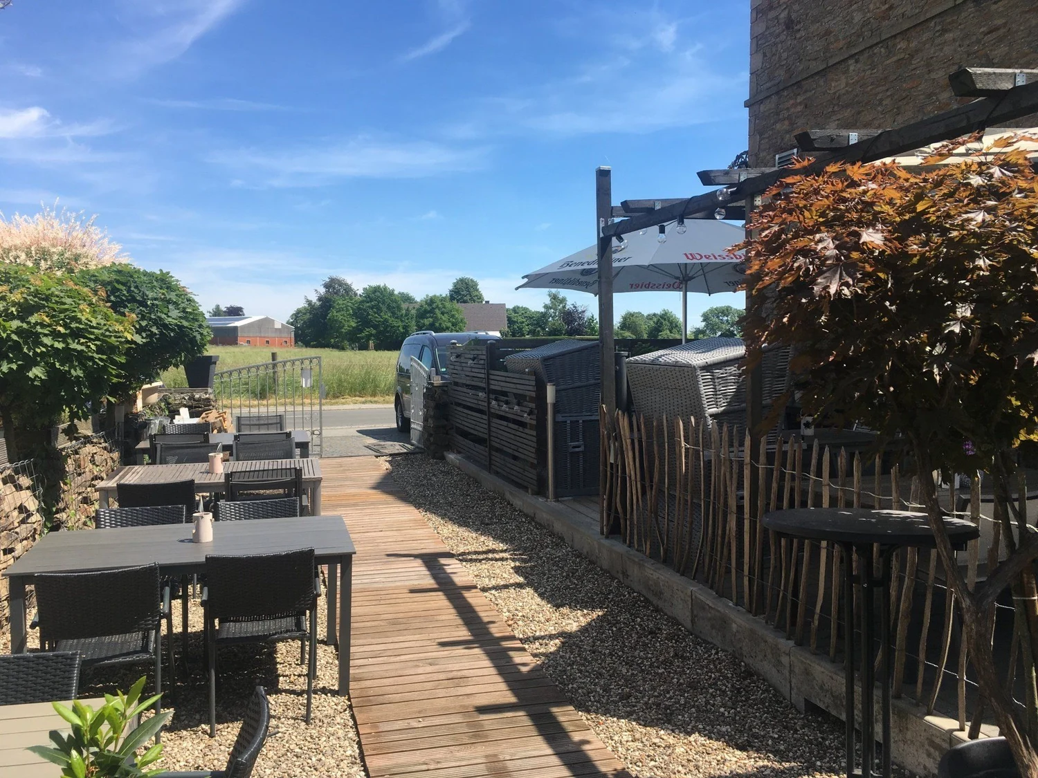 Unsere Terrasse